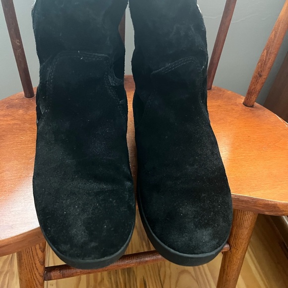 Coach Black Suede Tullip Winter Boots Size 9 - Picture 16 of 16